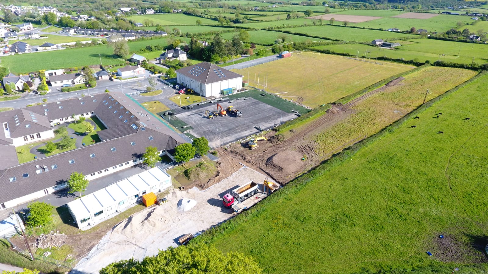 May 2021: €14m Blackwater College development underway in Lismore, Co. Waterford