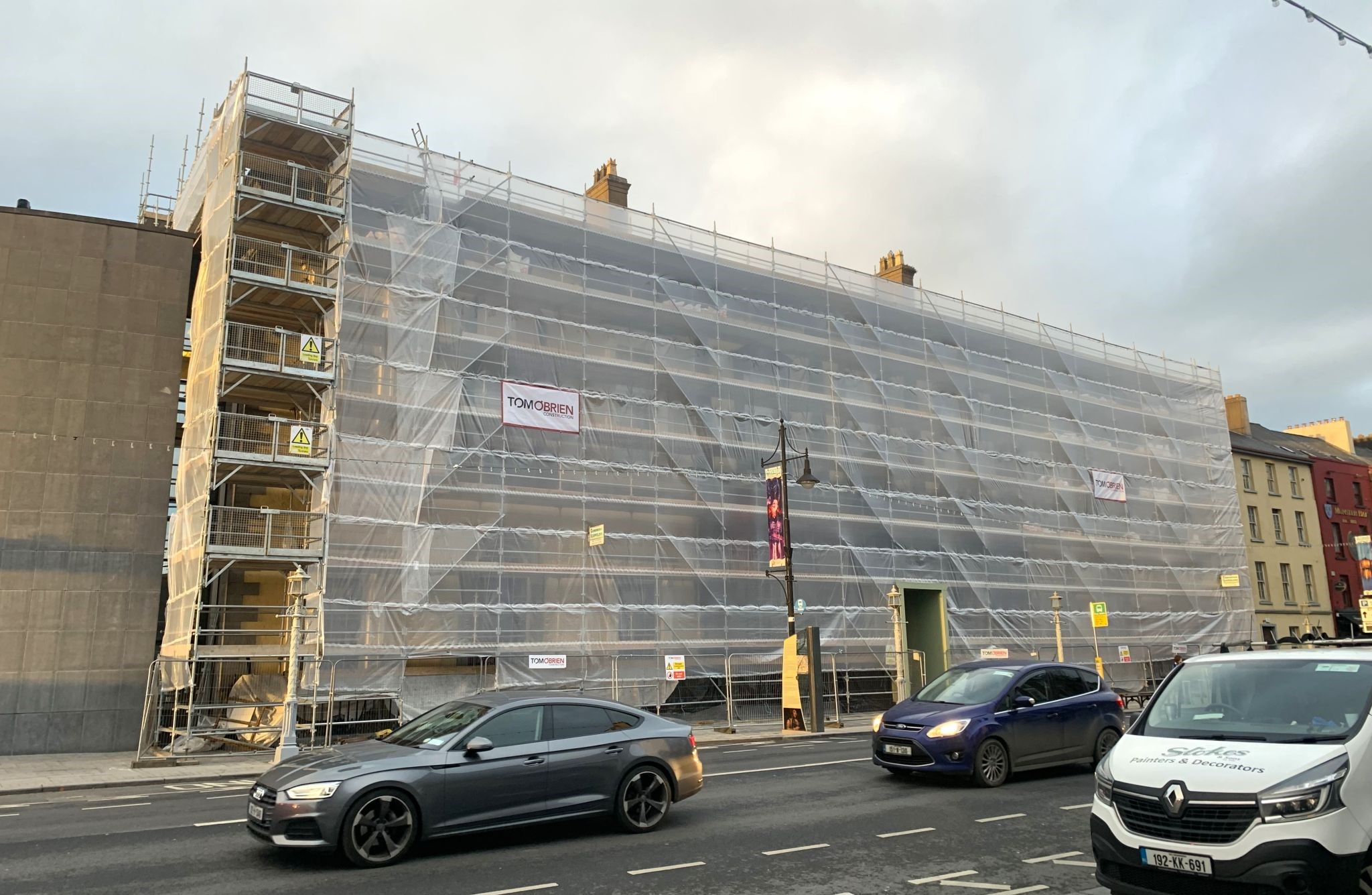 Conservation Works commence to Landmark Buildings in Waterford City