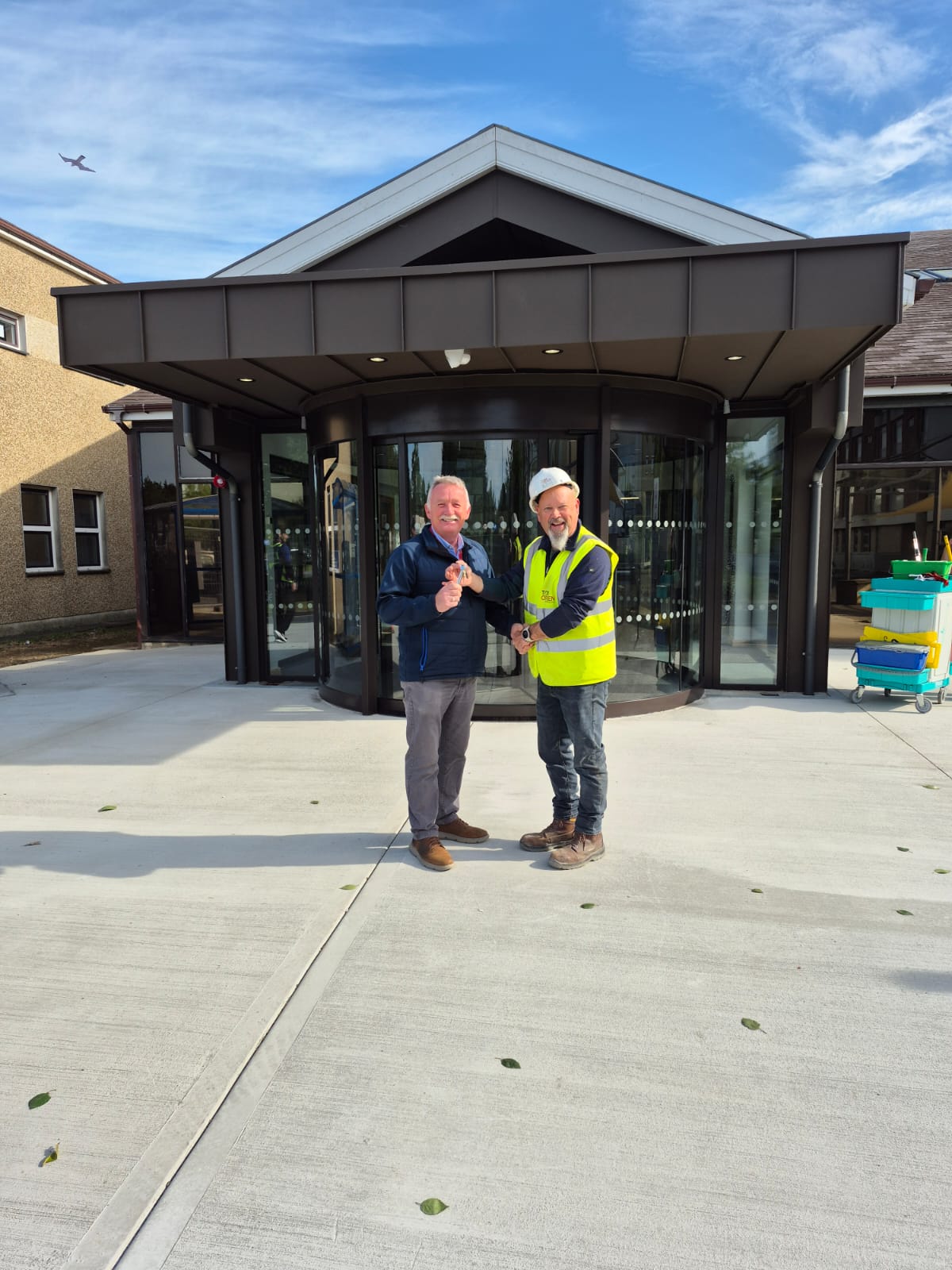 Practical Completion at UHW Main Entrance Upgrade Works